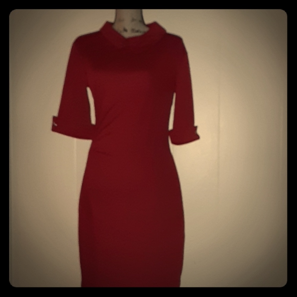 Red Business Casual Dress